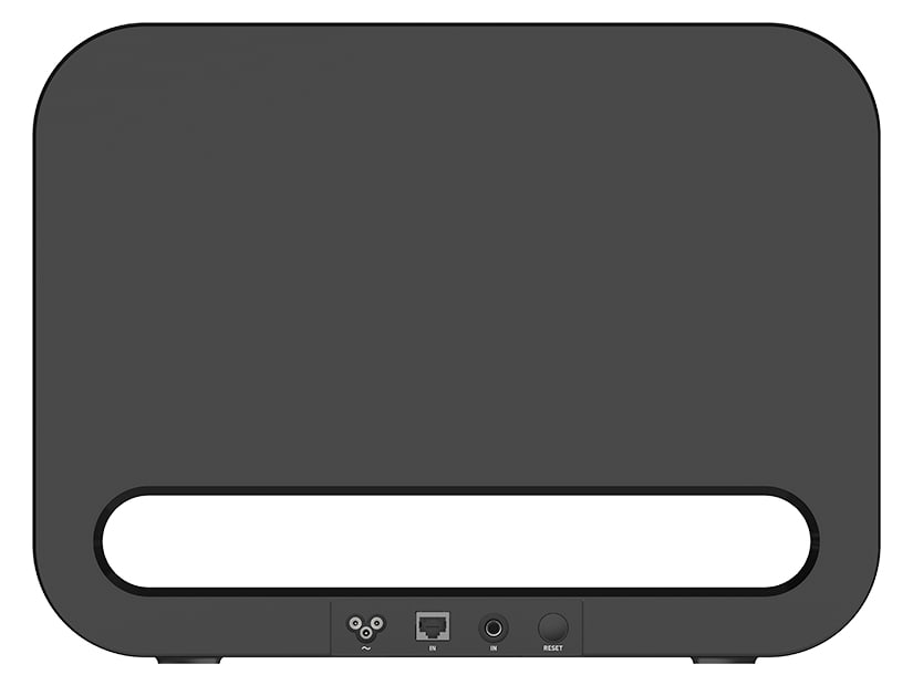 WiiM Sub Pro — Vista posteriore