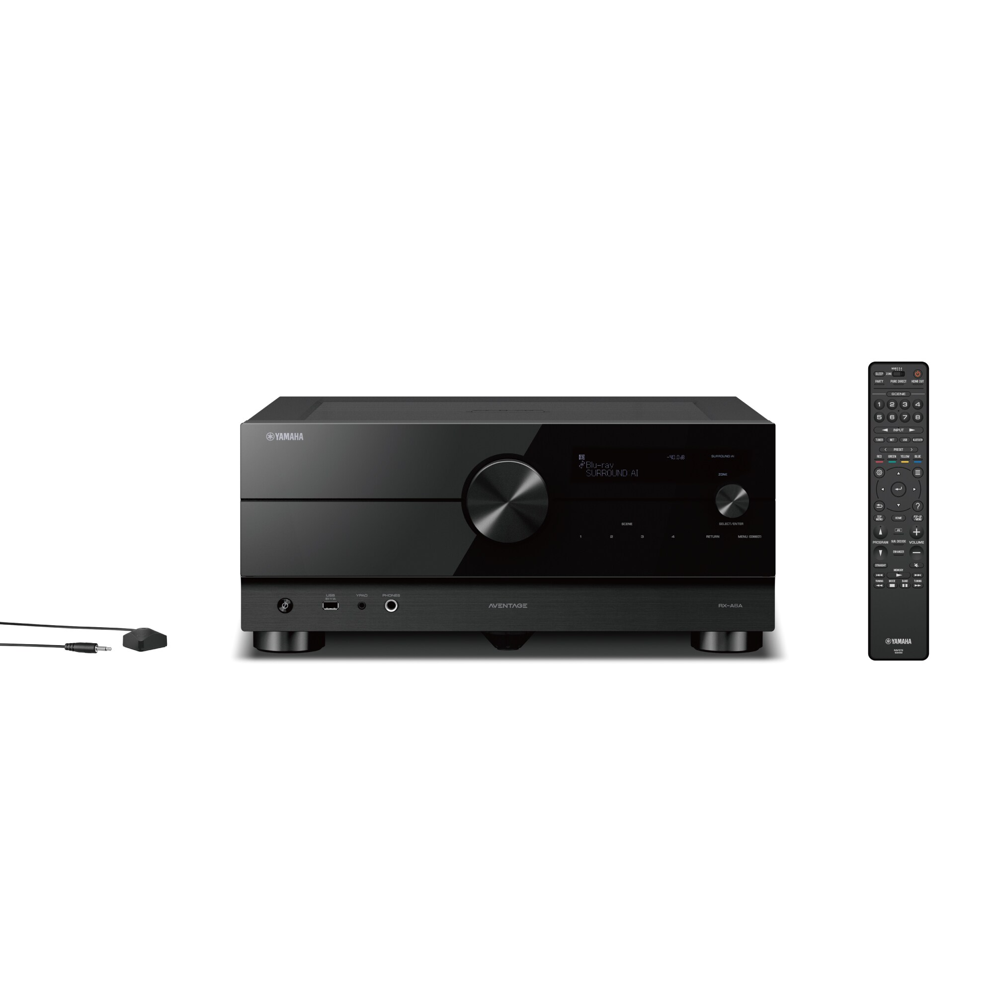 Yamaha AV RX-A6A — Vista frontale 2