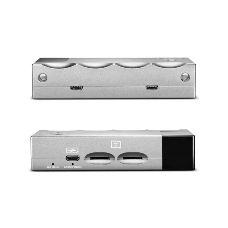 Chord 2go — silver, lati con le prese