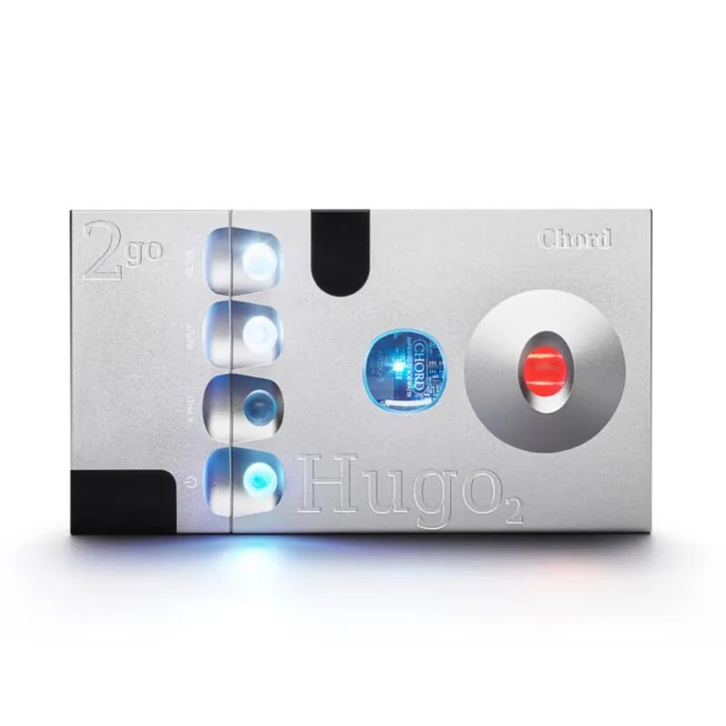 Chord 2go — silver, agganciato al DAC Hugo 2