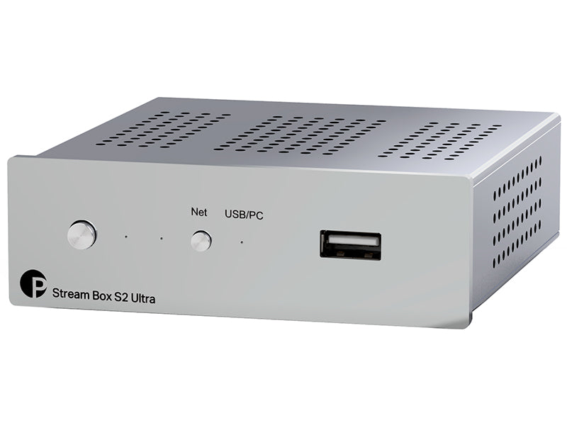Pro-Ject Stream Box S2 Ultra &amp; Pre Box S2 Digital Chrome Set